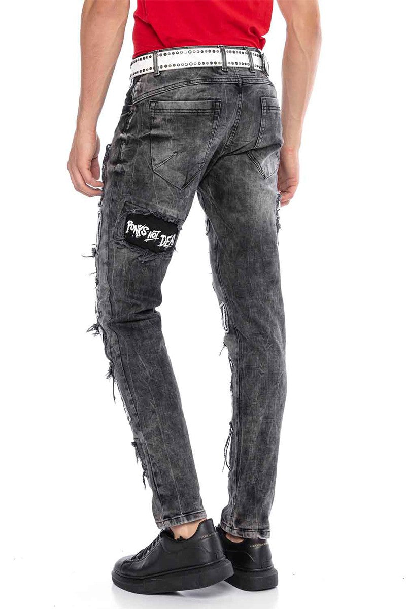 Cipo &amp; Baxx TANK Men's Jeans Denim CD340