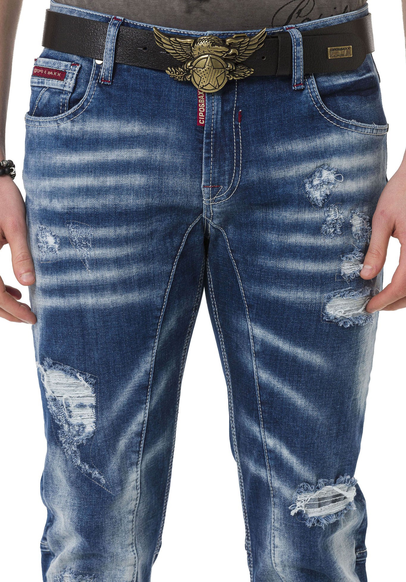 Cipo &amp; Baxx DIMA men's jeans denim CD781 