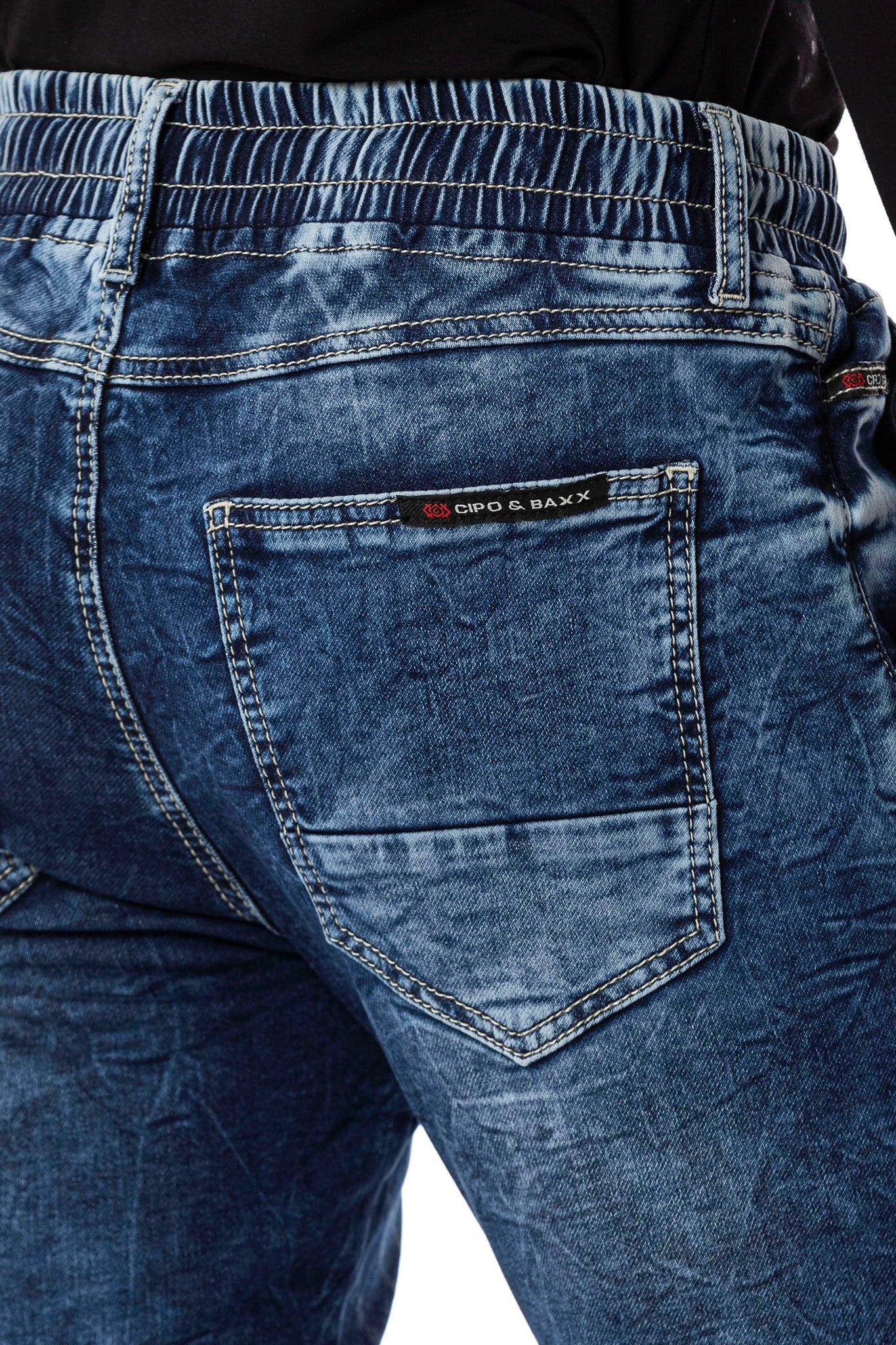 Cipo &amp; Baxx BREST Vaqueros Hombre Denim CD807