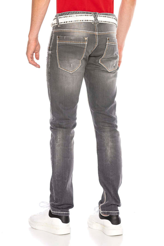 Cipo &amp; Baxx STEINER vaqueros de hombre denim CD668