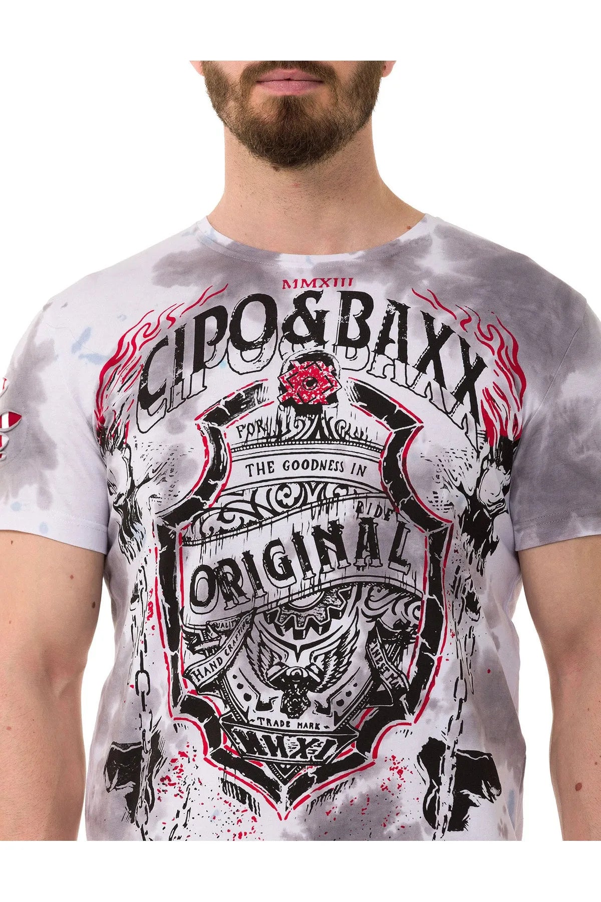 Cipo &amp; Baxx RON Camiseta Hombre CT728