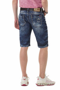 Cipo & Baxx KURT Herren Kurze Jeans Denim CK251