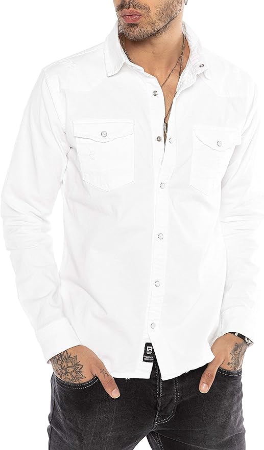 Redbridge Neimar jeans men's shirt denim M5036