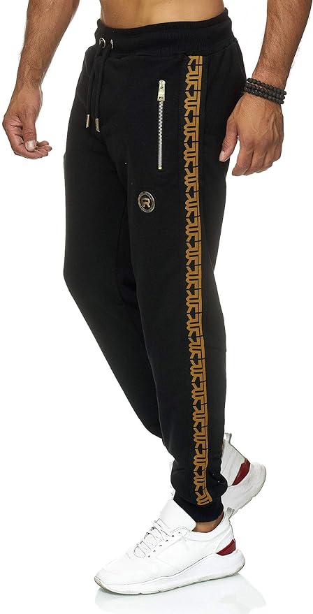 Redbridge RONAN Pantalón de jogging para hombre negro M4246