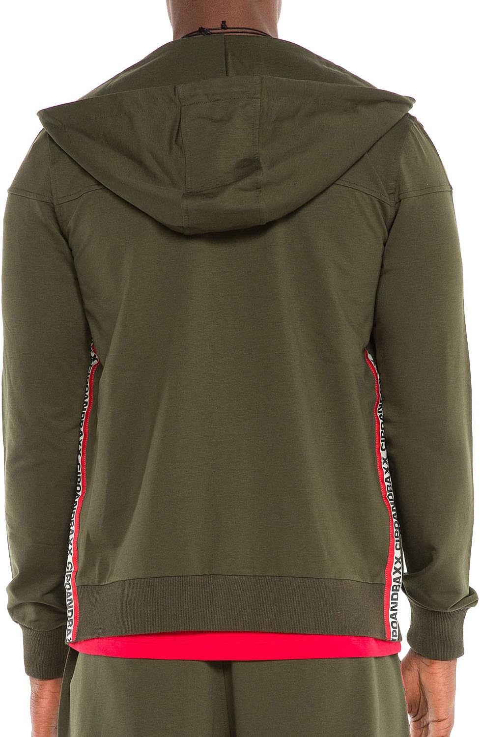 Cipo & Baxx REMY Herren Kapuzen Sweatshirtjacke CL346