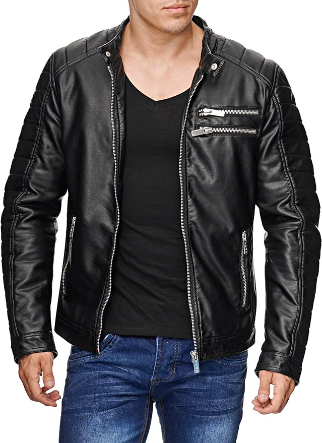 Chaqueta de cuero hombre Redbridge DAVIDSON