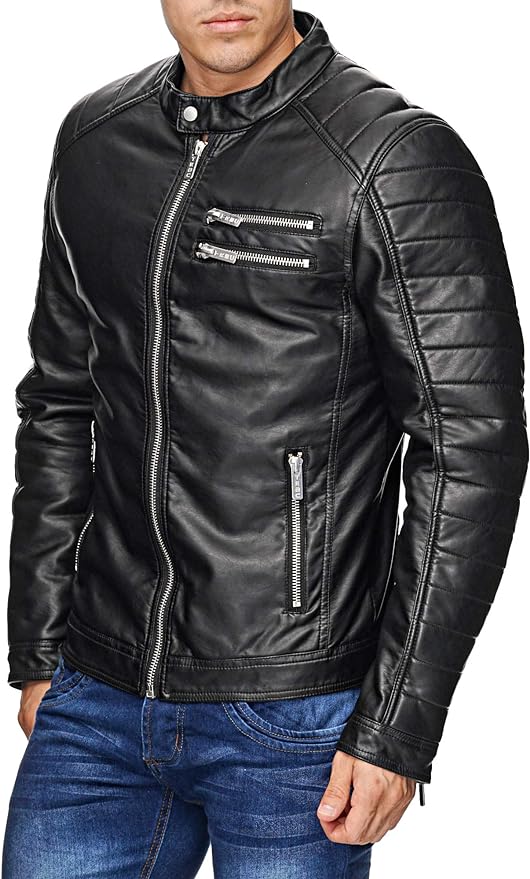 Redbridge DAVIDSON men's leather jacket