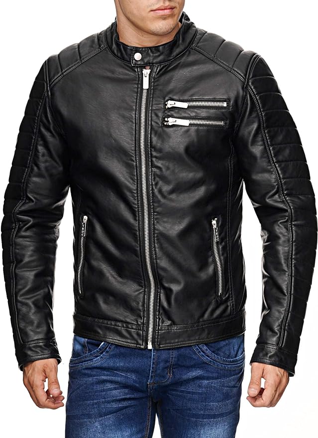 Redbridge DAVIDSON men's leather jacket