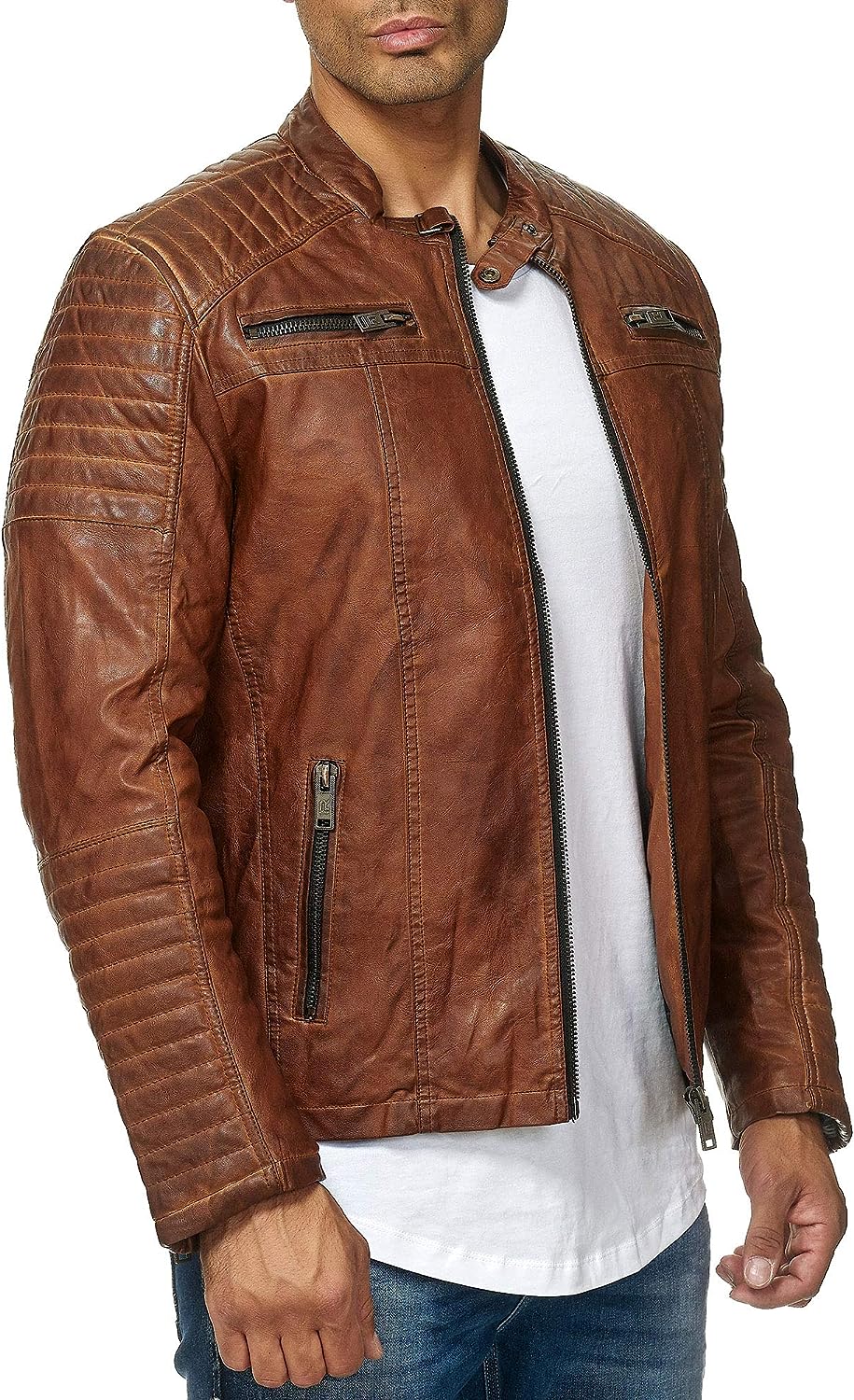 Redbridge HAVANA Herren Lederjacke M6013