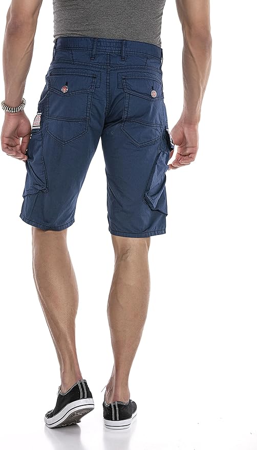 Cipo &amp; Baxx MEDFORD men's short jeans denim CK203