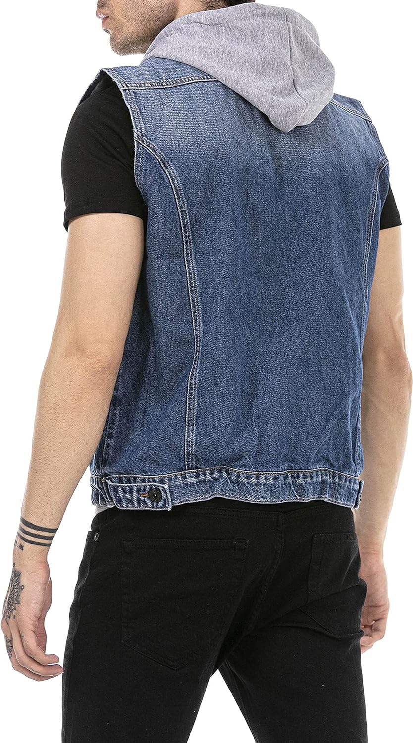 Redbridge JACK Herren Jeans Jacke Weste Denim