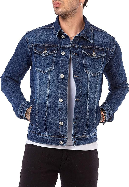 Redbridge By Cipo &amp; Baxx TROY Chaqueta vaquera para hombre Denim M6059