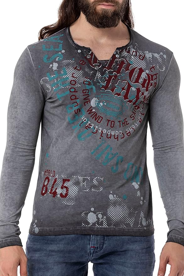 Camisa hombre Cipo &amp; Baxx TRAVIS CL515