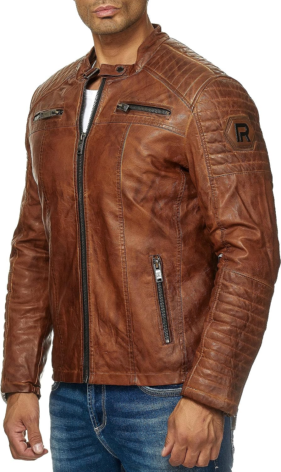 Redbridge HAVANA Herren Lederjacke M6013