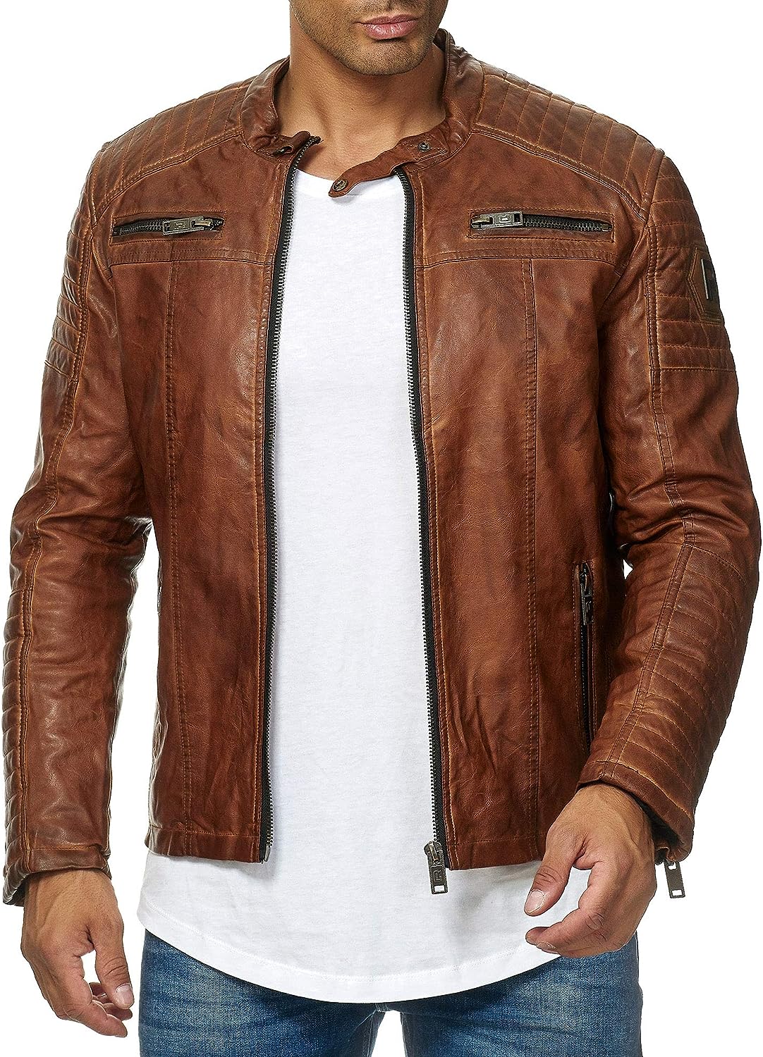 Redbridge HAVANA Herren Lederjacke M6013