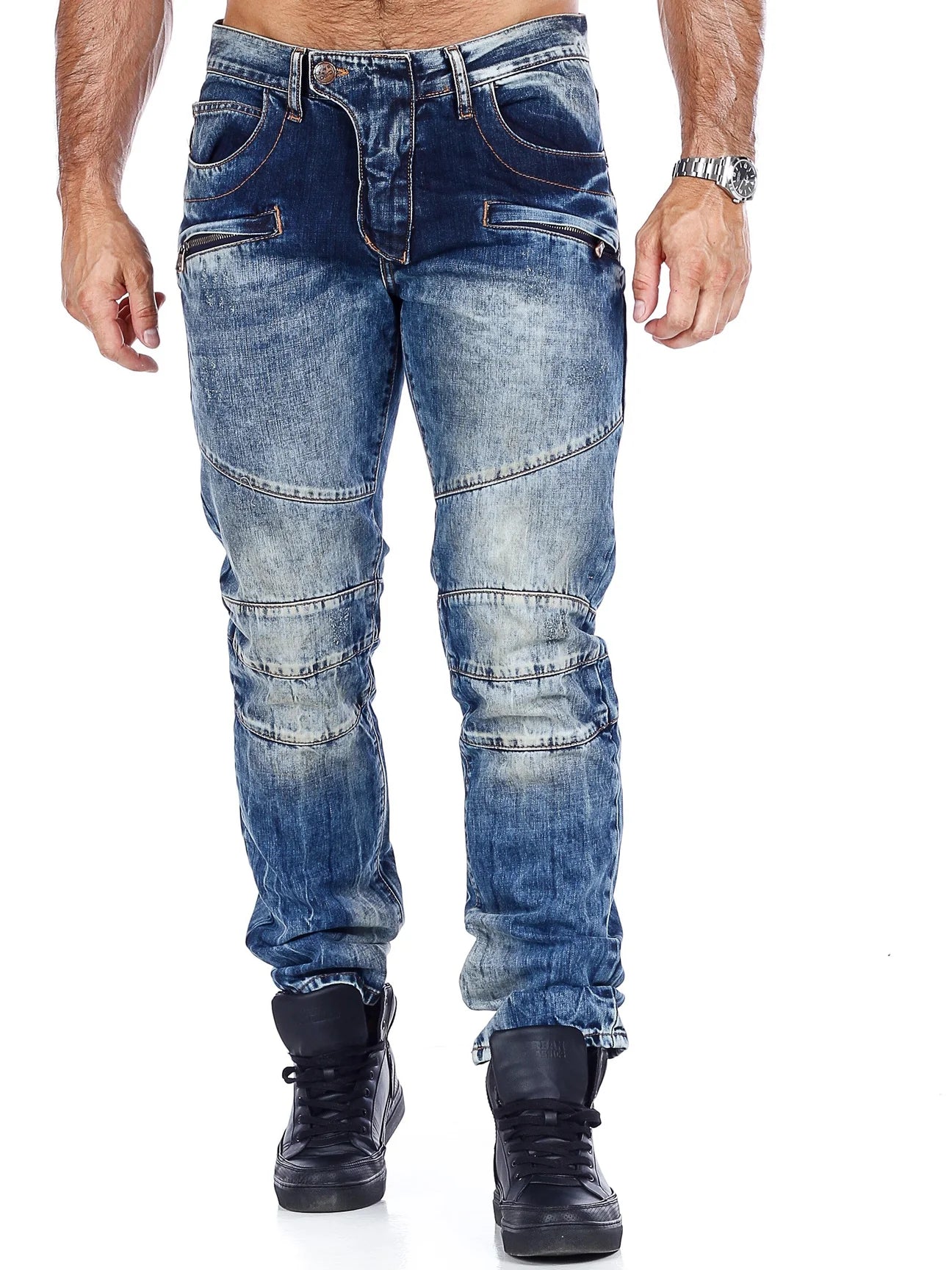 Cipo & Baxx LEVENT Herren Jeans Denim CD252