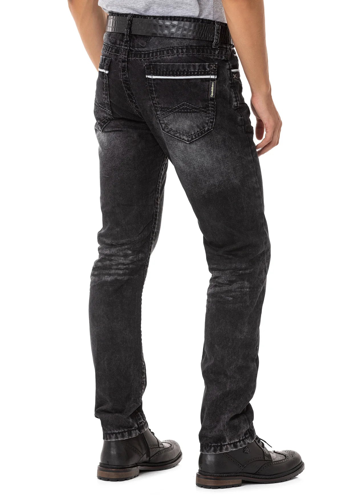 Vaqueros de hombre Cipo &amp; Baxx PAUL denim CD148