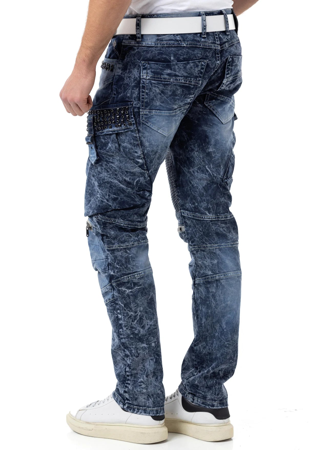Cipo &amp; Baxx DAKOTA men's jeans denim CD494