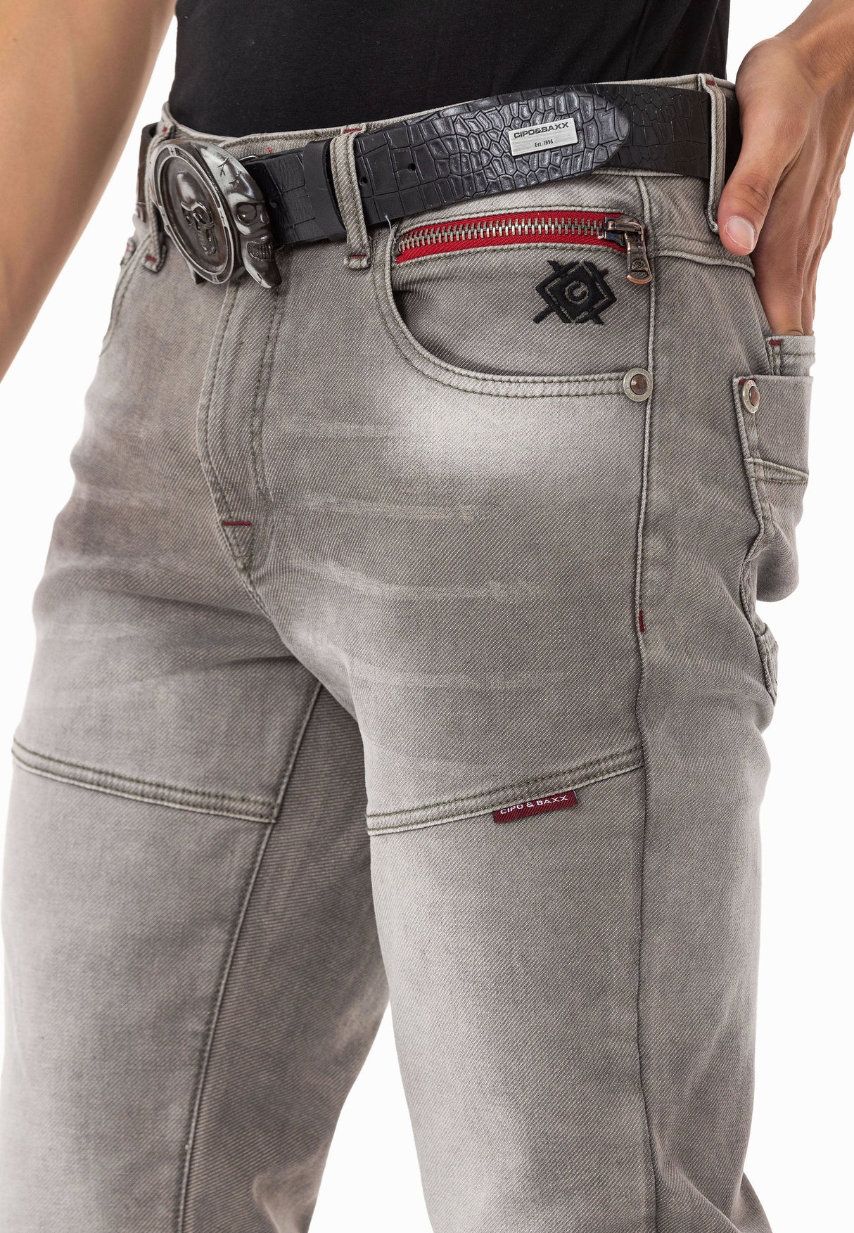 Cipo &amp; Baxx CARWAY Vaqueros Hombre Denim CD699