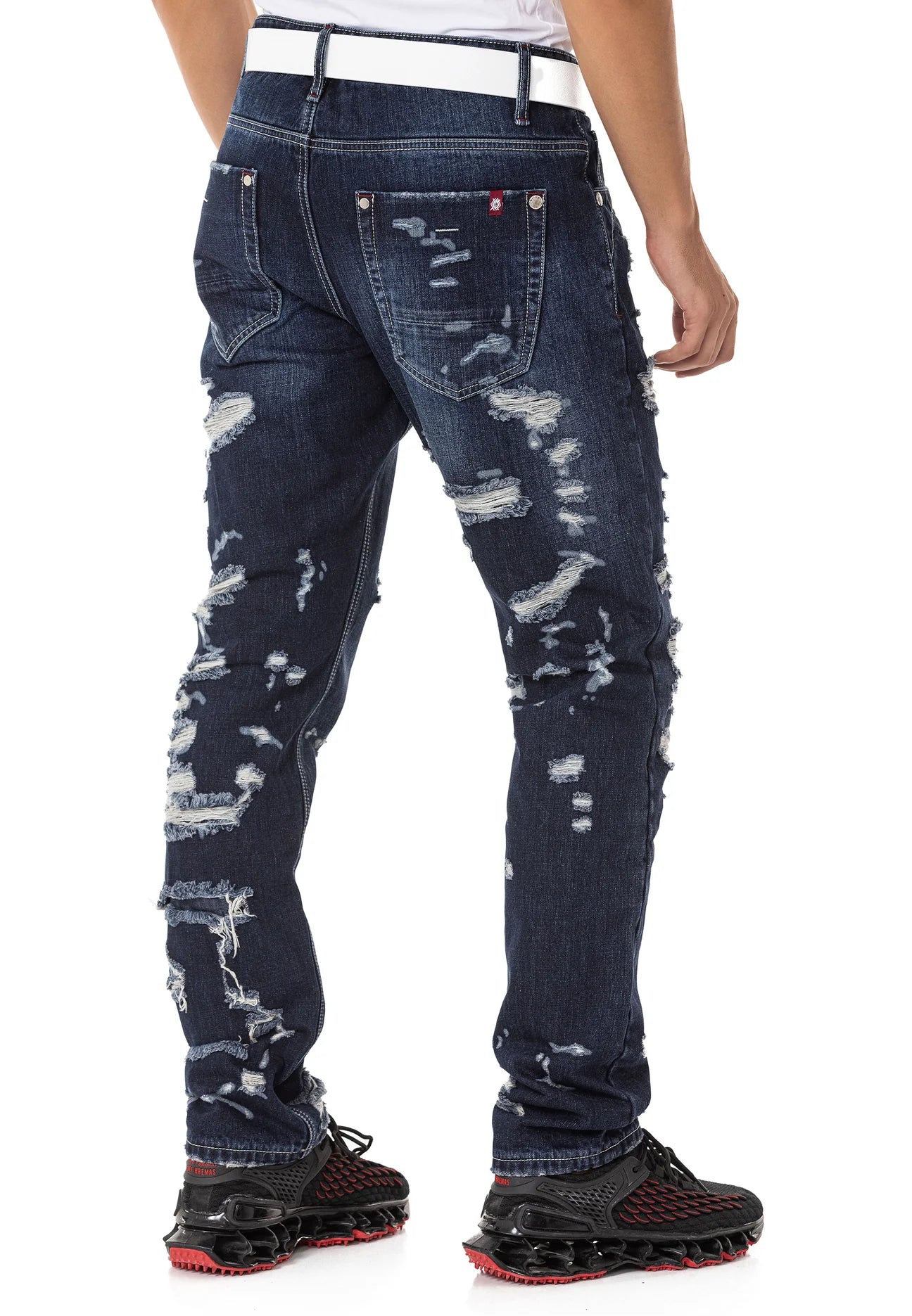 Cipo &amp; Baxx WINCHESTER DARK men's jeans denim CD843