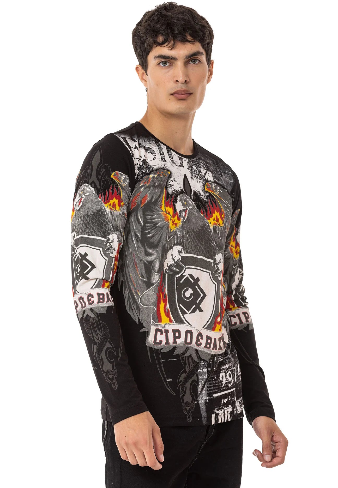 Camisa hombre Cipo &amp; Baxx STING CL553