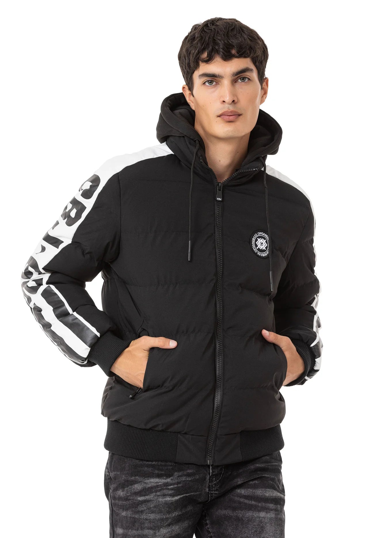 Cipo & Baxx CARLOS Herren Bomberjacke CM222