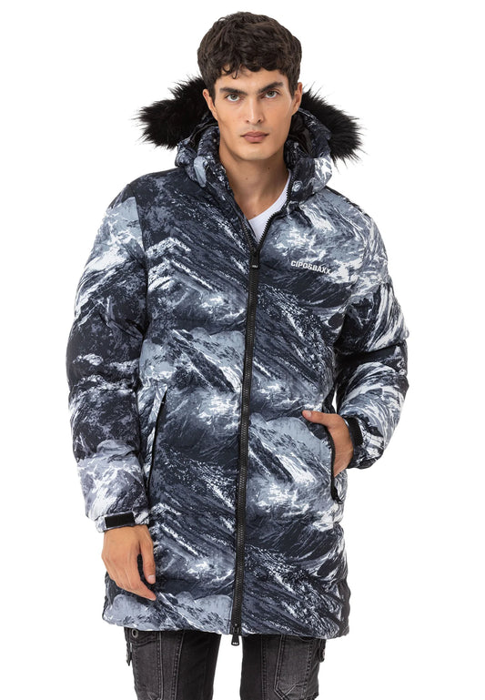 Cipo & Baxx SPENCER Herren Bomberjacke Mantel CM217