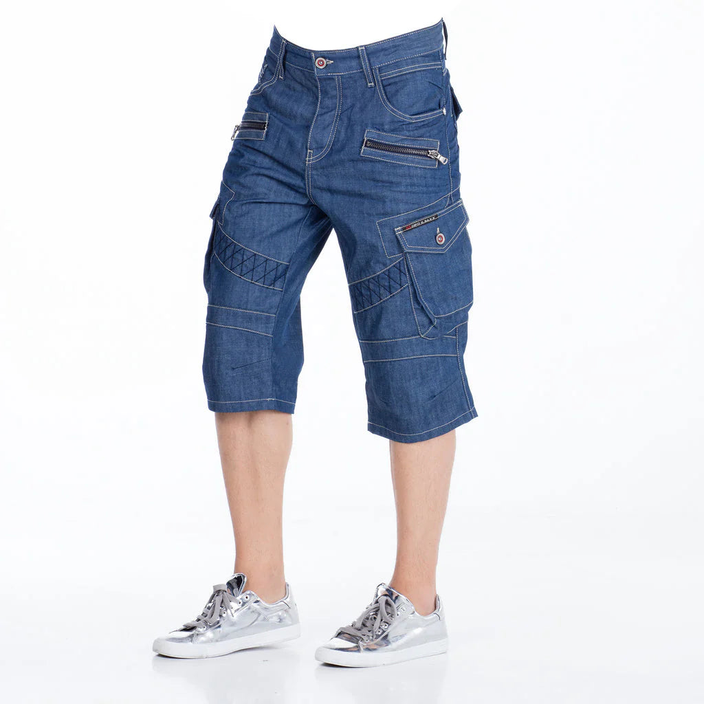 Cipo & Baxx TEND Herren Kurze Jeans Denim CK159