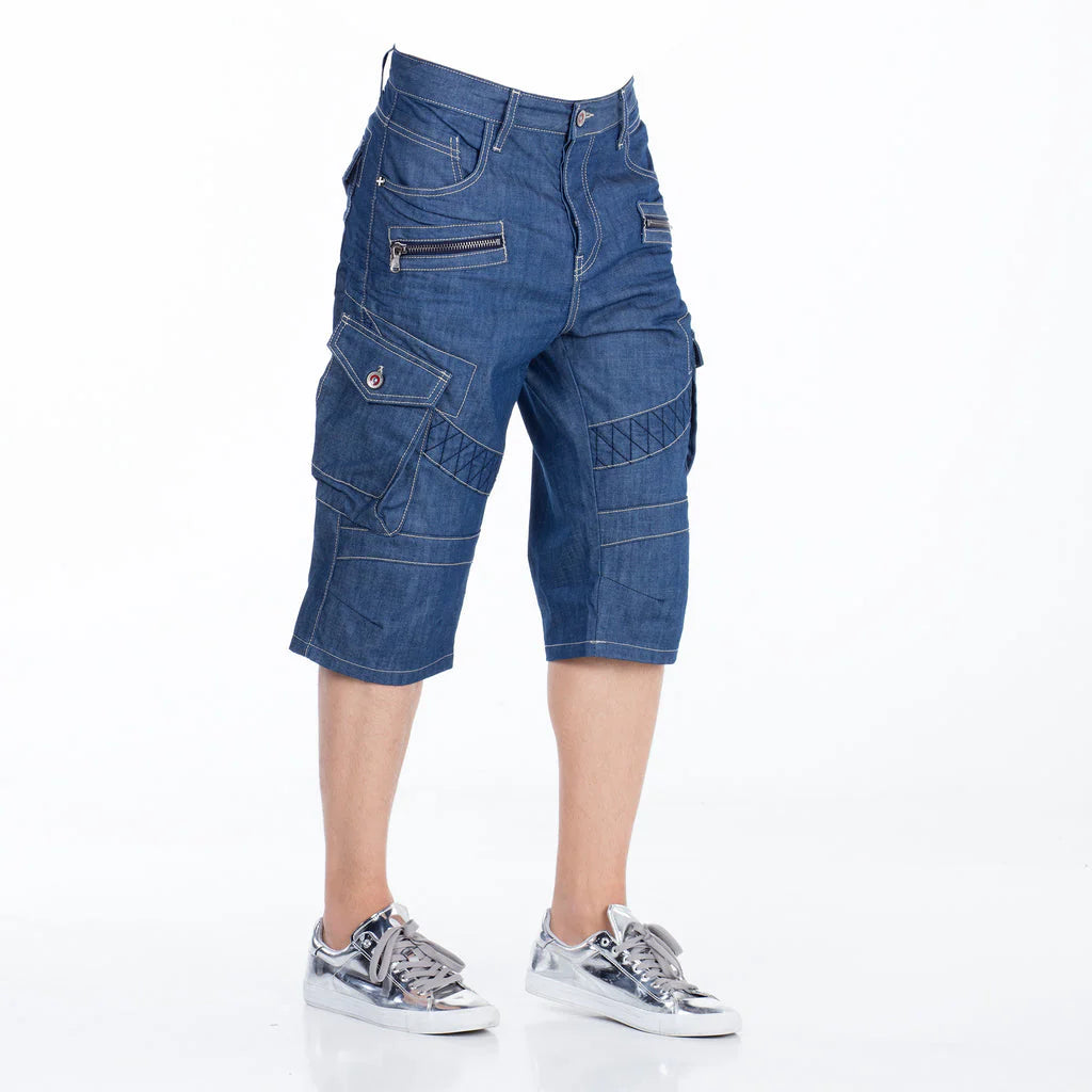 Cipo & Baxx TEND Herren Kurze Jeans Denim CK159