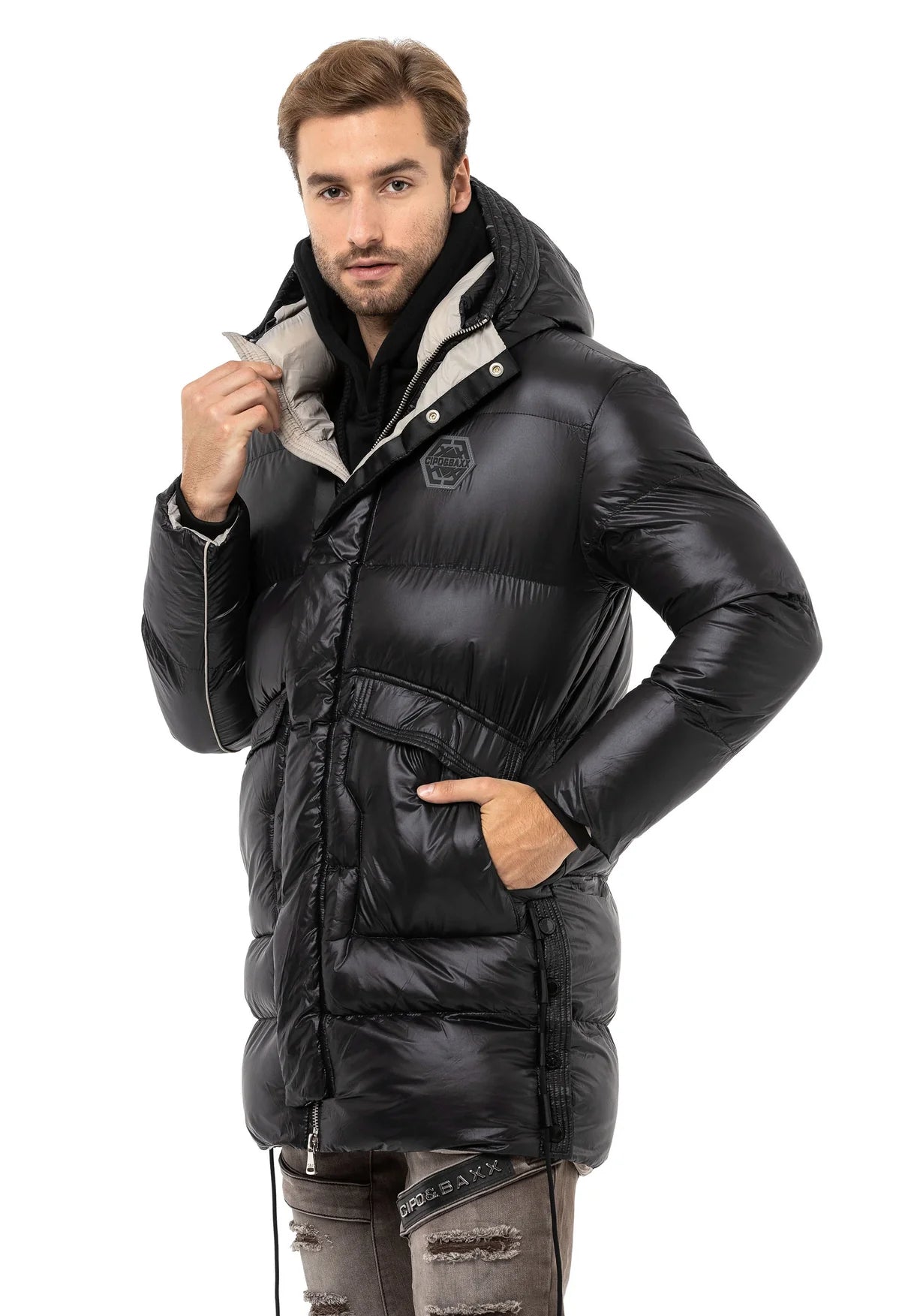 Cipo & Baxx CALVIN Herren Bomberjacke CM219