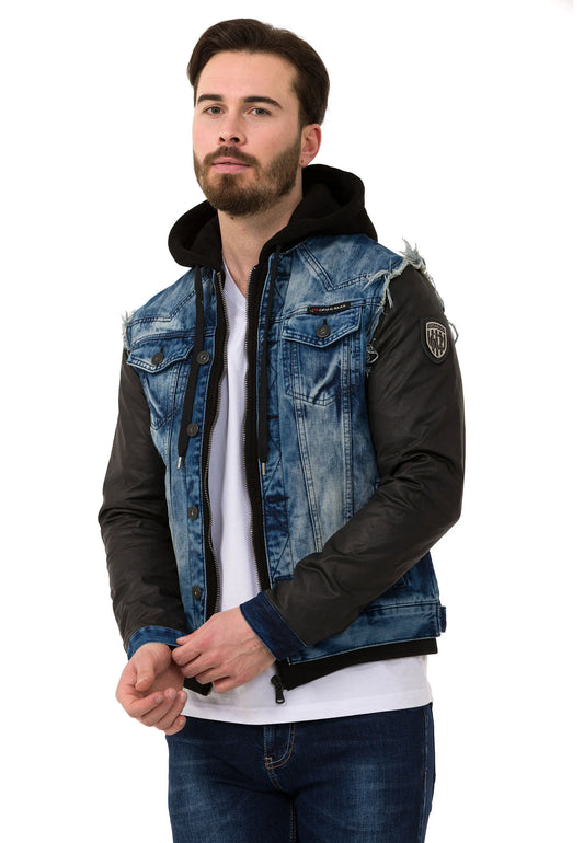 Cipo &amp; Baxx AUSTIN Chaqueta vaquera para hombre Denim C1290