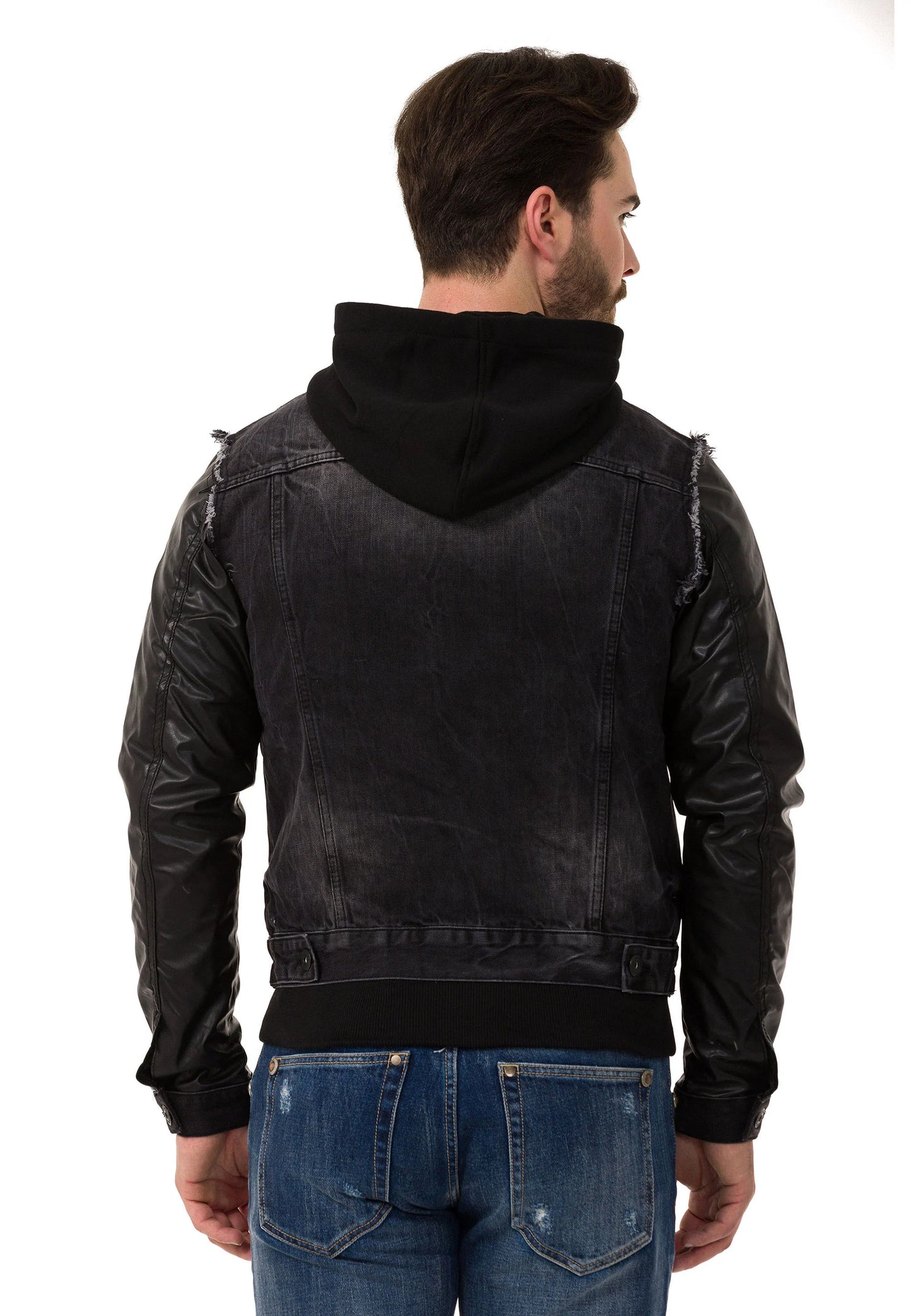 Cipo & Baxx COLBY Herren Jeans Jacke Denim C-1290