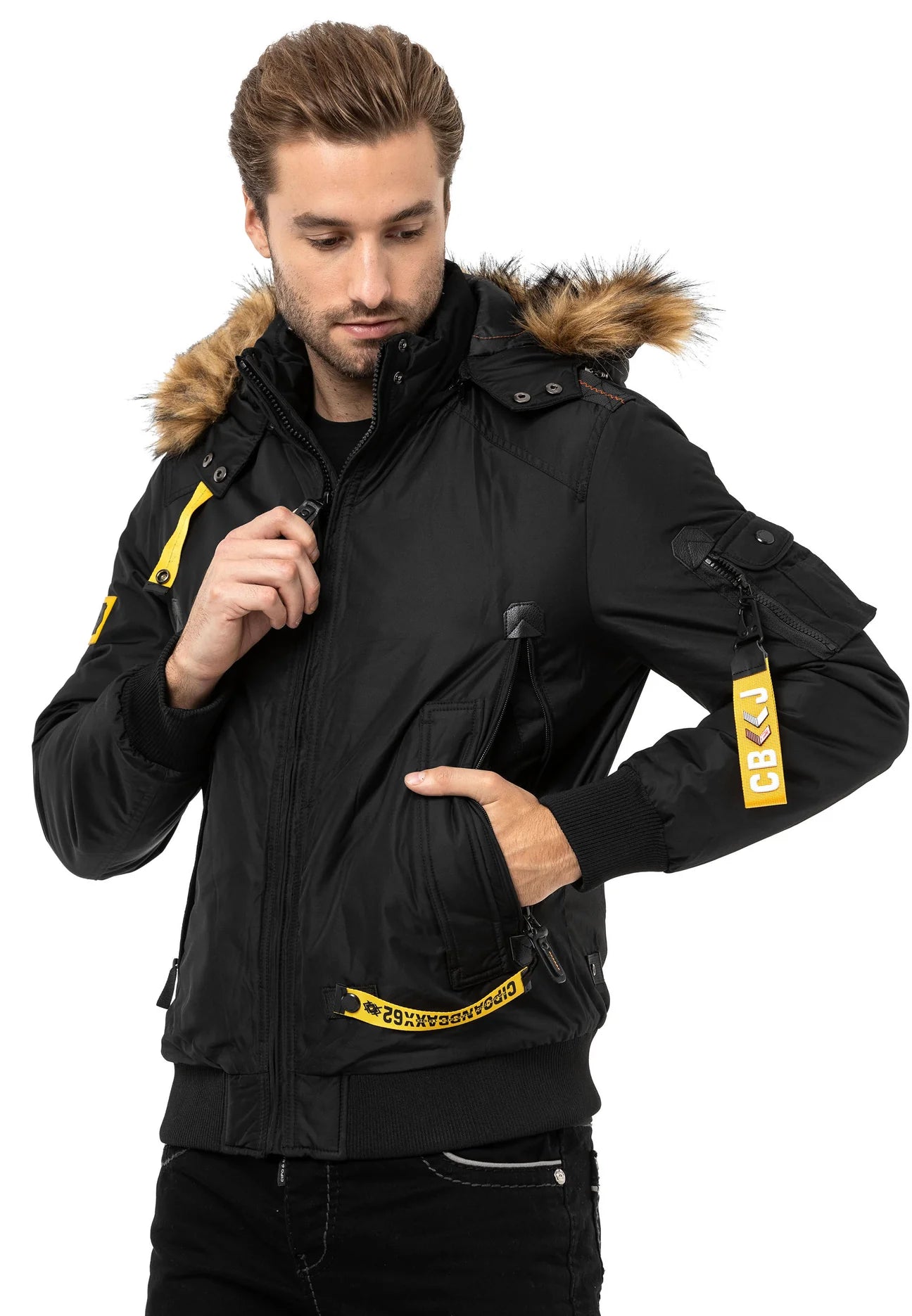 Cazadora bomber de hombre Cipo &amp; Baxx BOW CM221