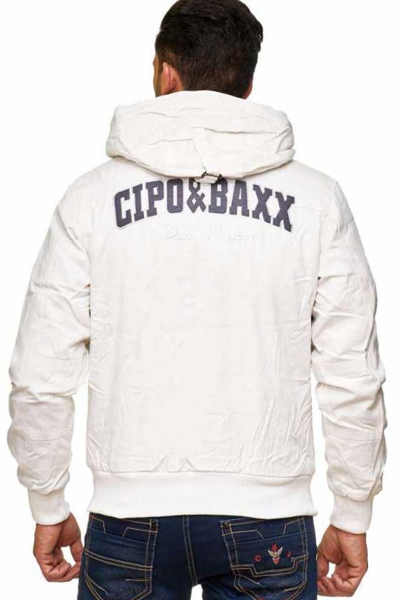 Chaqueta con capucha de hombre Cipo &amp; Baxx POLAR C-7013