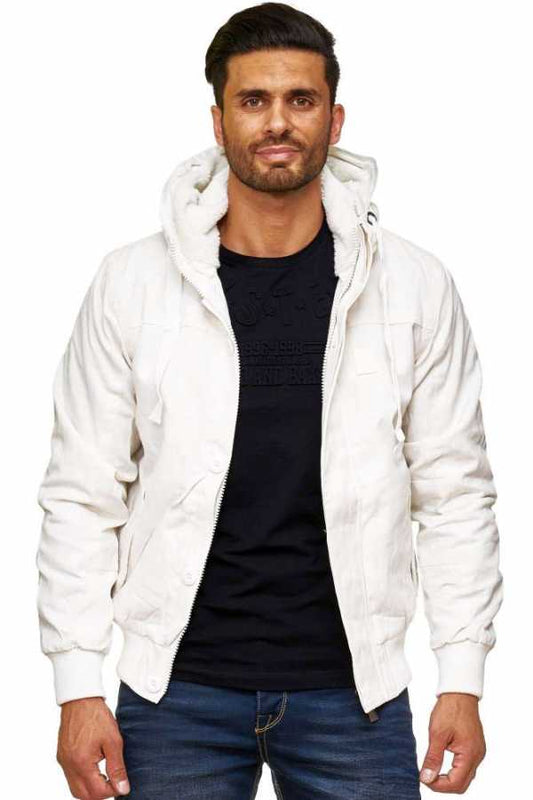 Chaqueta con capucha de hombre Cipo &amp; Baxx POLAR C-7013