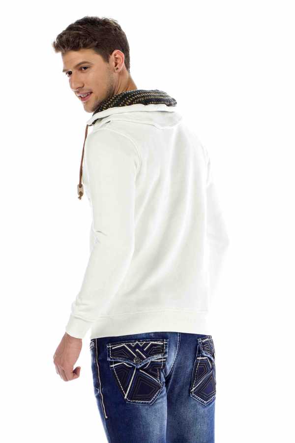 Sudadera con capucha de hombre Cipo &amp; Baxx GOLDFIELD CL459