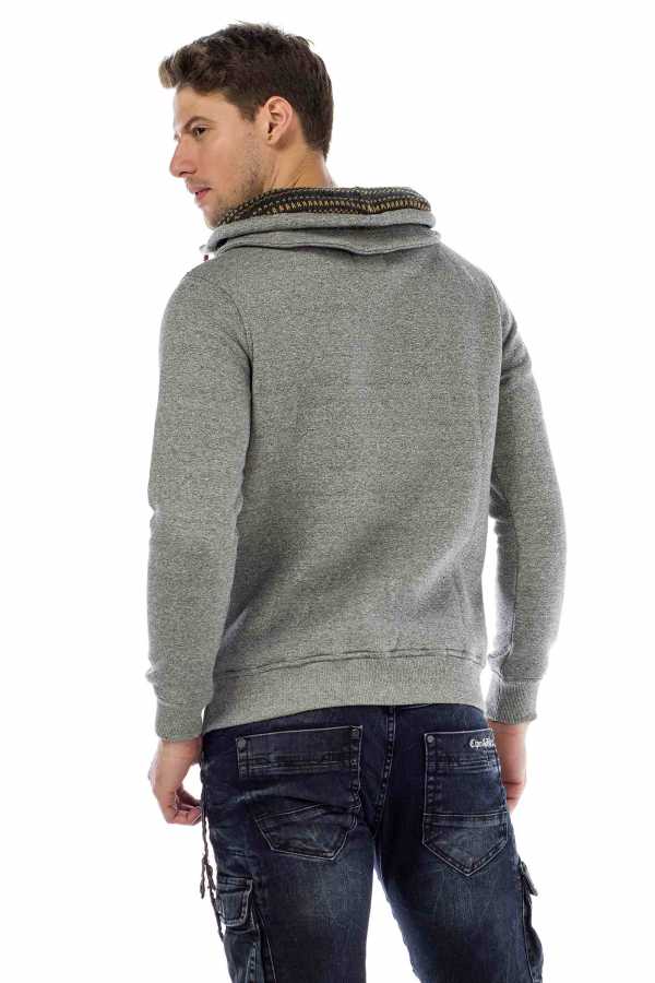 Sudadera con capucha de hombre Cipo &amp; Baxx GOLDFIELD CL459