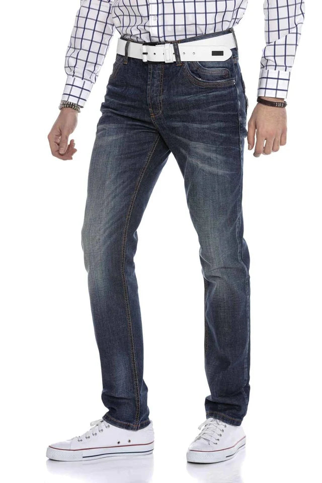 Cipo &amp; Baxx PRINCETON Vaqueros Hombre Denim CD287