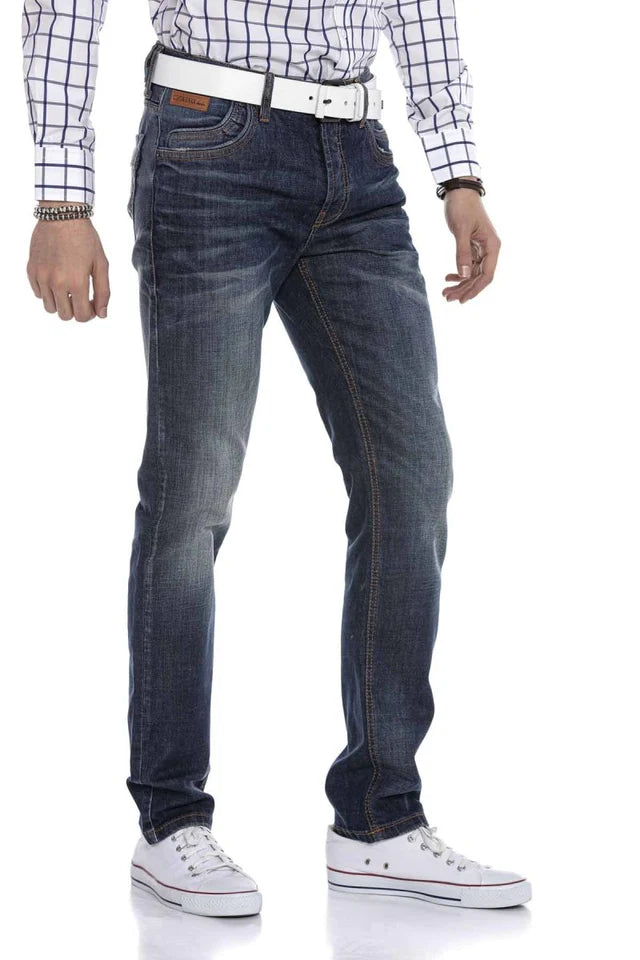 Cipo &amp; Baxx PRINCETON Vaqueros Hombre Denim CD287