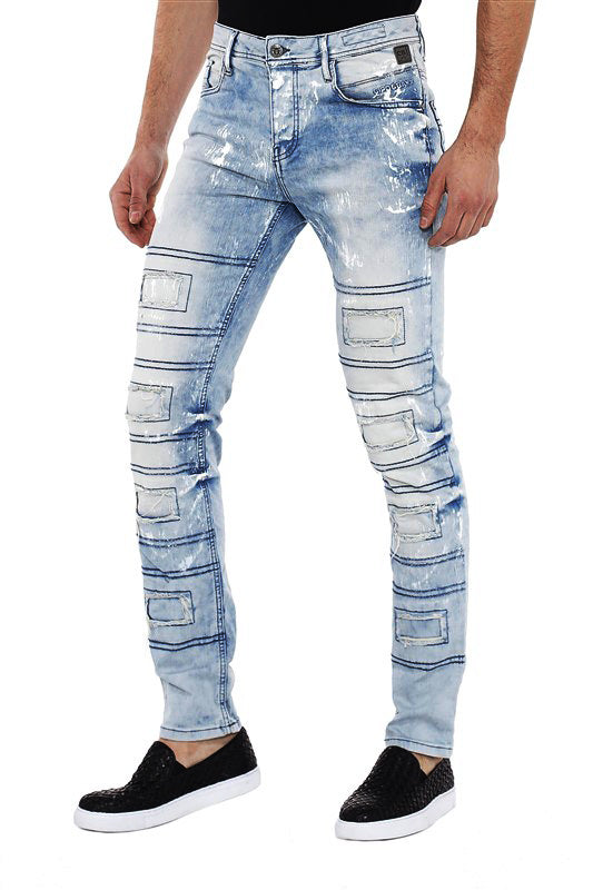 Cipo &amp; Baxx SUNSET men's jeans denim CD228A