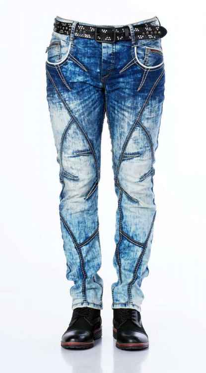 Cipo &amp; Baxx CAMPTON Vaqueros Hombre Denim CD563