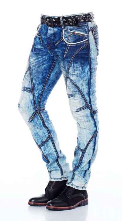 Cipo &amp; Baxx CAMPTON Vaqueros Hombre Denim CD563