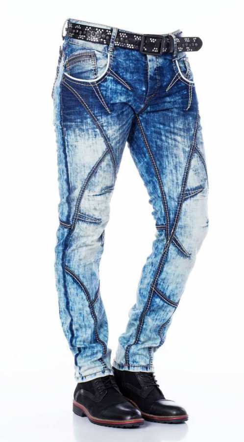 Cipo &amp; Baxx CAMPTON Vaqueros Hombre Denim CD563