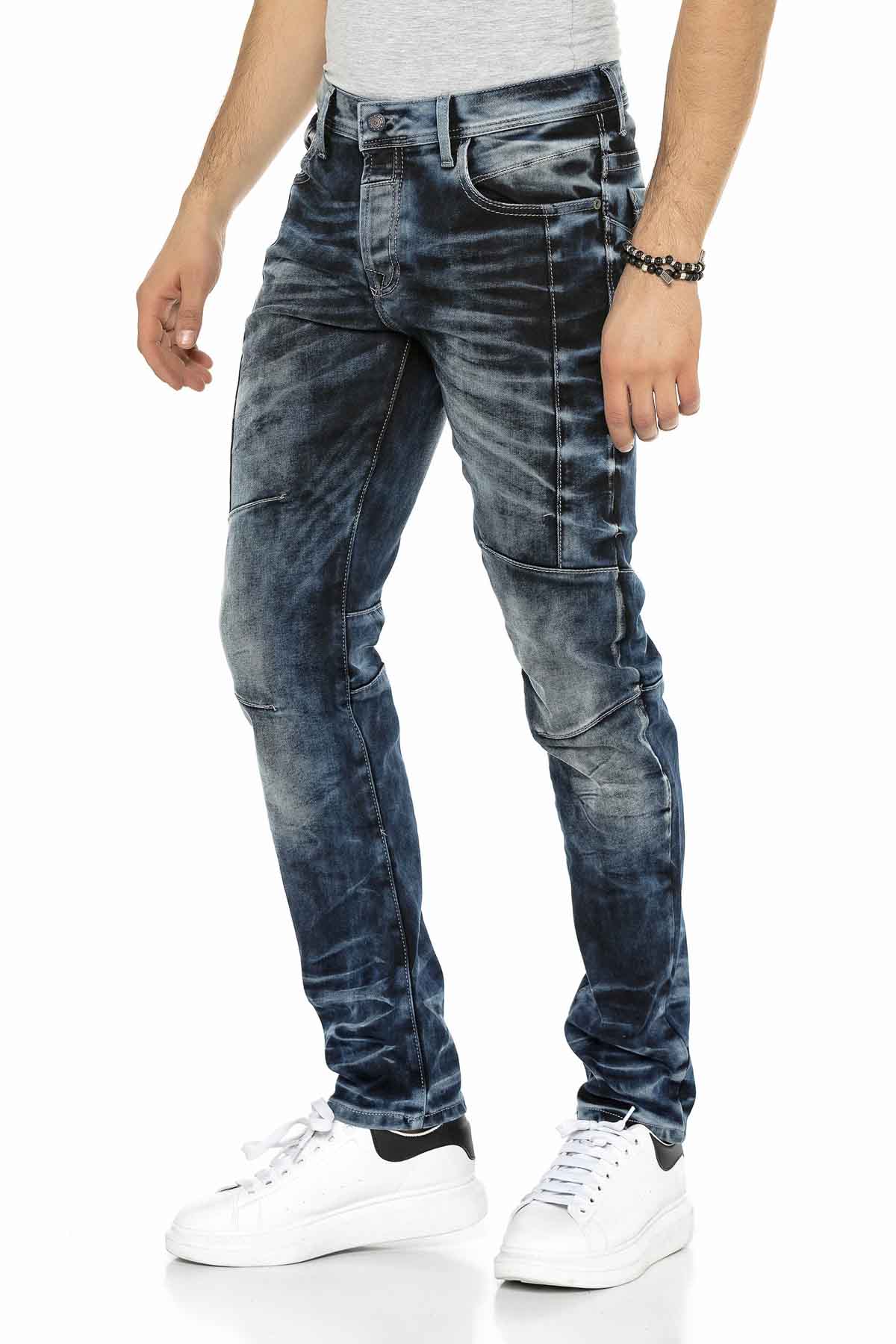 Cipo &amp; Baxx LUMEN Men's Jeans Denim CD286