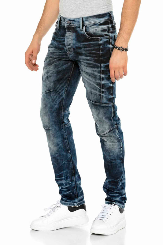 Cipo &amp; Baxx LUMEN Men's Jeans Denim CD286