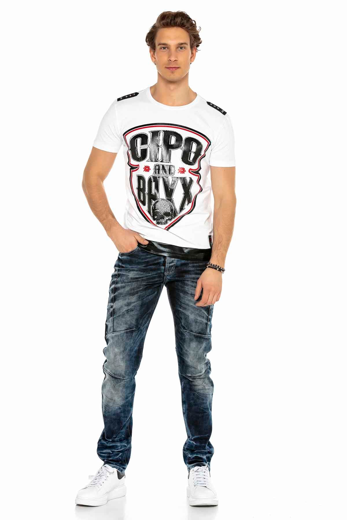 Cipo &amp; Baxx PRINCETON Vaqueros Hombre Denim CD287