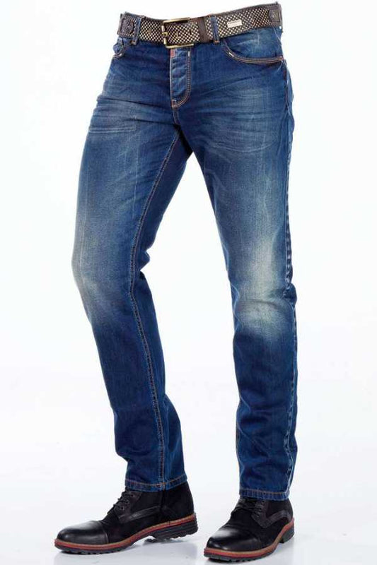 Cipo &amp; Baxx JAY Vaqueros Hombre Denim CD328