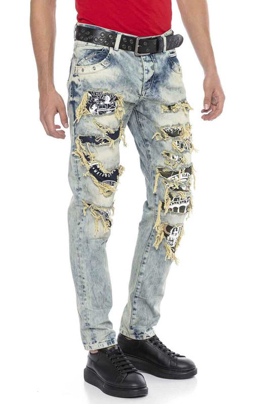 Cipo &amp; Baxx HUB Vaqueros Hombre Denim CD337