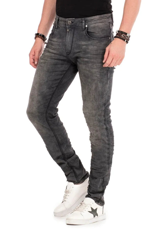 Cipo & Baxx VIGAL Herren Jeans Grey Denim CD374