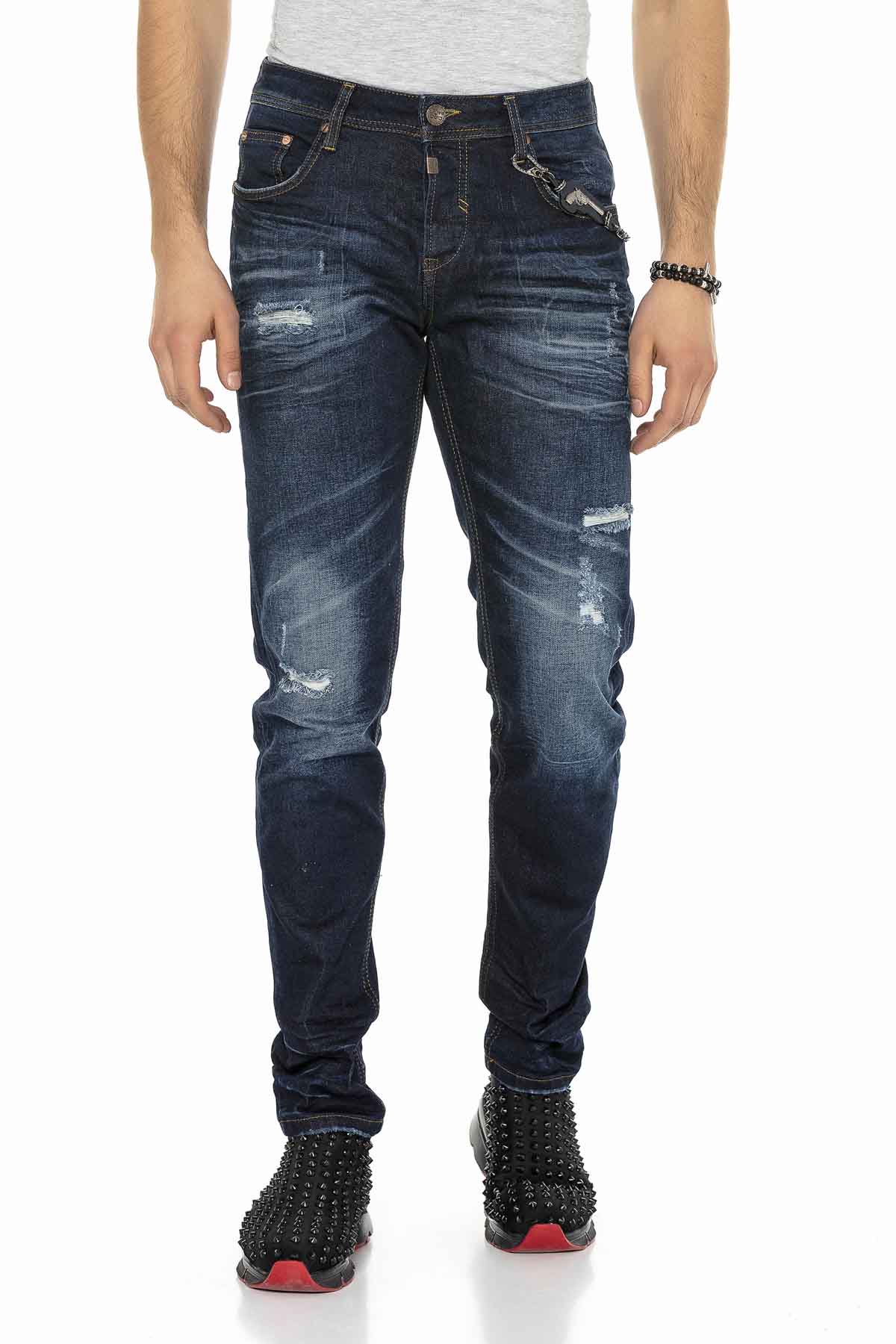 Cipo &amp; Baxx PENTAGON jeans de hombre denim CD574